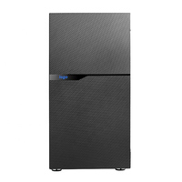 Boîtier de PC de jeu ATX, boîtier d'ordinateur de bureau, boîtier de PC gamer avec fenêtre en verre trempé, tour de jeu pour PC