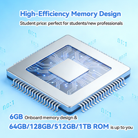 Ordinateur Portable 14 Pouces Pas Cher Ultra-Portable pour Études Scolaires PC