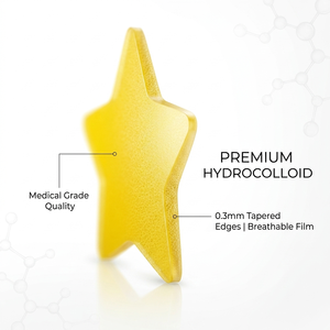 Parches para el Acné StarCare, Parches Hidrocoloides con Diseño de Estrella para una Curación Rápida, Diseño Invisible, Suministro de Fábrica OEM/ODM - Product Image 5