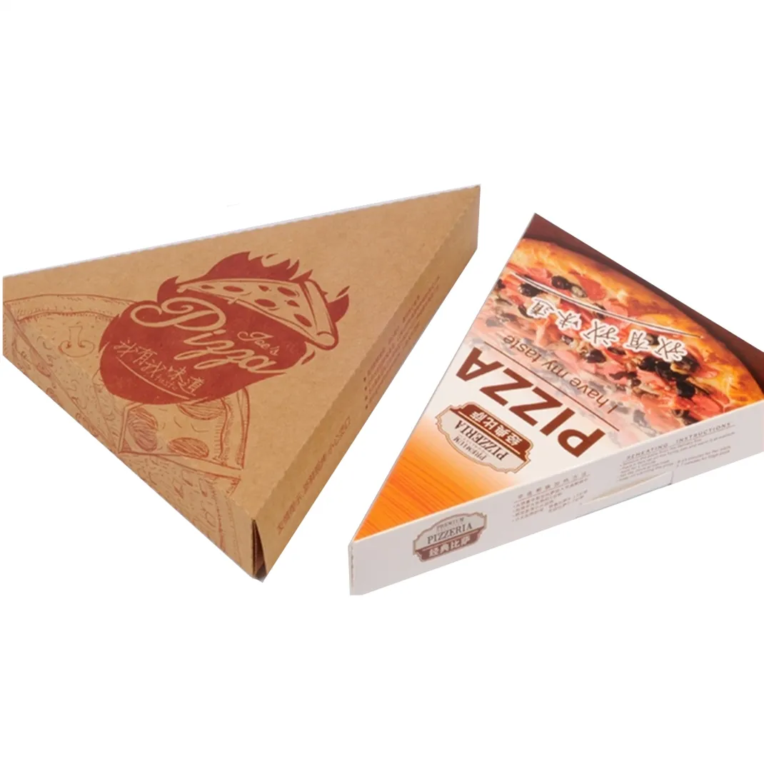 Cmyk 300gsm Pizza Scatola di Cartone