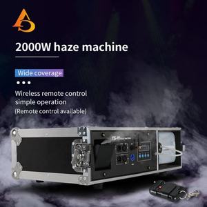 Machine à brouillard 2000W style tendance avec flight case et canal DMX, machine à fumée à faible émission - Product Image 2