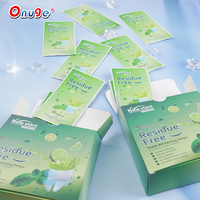 2 piezas/bolsa, tiras blanqueadoras de dientes avanzadas con sabor a lima, para dientes sensibles, con certificación CE, de fabricantes.