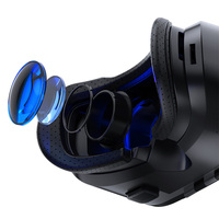 Vente en gros de lunettes intelligentes de réalité virtuelle 3D casque VRBox immersif disponible en stock