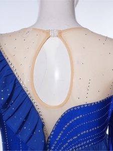 Trajes de Danza Lírica para Mujer, Body de Patinaje Artístico, Vestido de Chiffon para Gimnasia y Danza Latina - Product Image 4