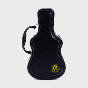 Rockstar Fashion Guitar Case <b>Lunch</b> <b>Box</b> <b>Metal</b> Design Portable Food Container Made in Italy - Product Image 1