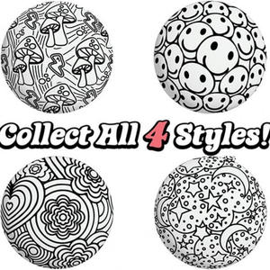 2026 New Schylling Sensory Silicone <b>Squeezing</b> Toy <b>Ball</b> for Stress Relief Fingertip Release & Pinching Play Ages 14+ - Product Image 1