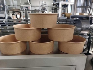 Tùy chỉnh dùng một lần 85oz bỏng ngô xô giấy thực phẩm container Máy MB-ZT-200 - Product Image 5