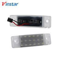 Aksesoris Mobil Vinstar Sistem Pencahayaan Otomatis Lampu Plat Nomor Belakang Mobil untuk Toyota Hilux untuk Land Cruiser Prado