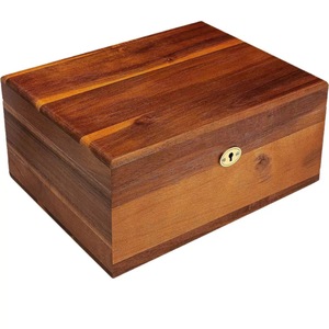 Scatole regalo Keepsake dipinte ecologiche in legno massello lucido di lusso - Product Image 2