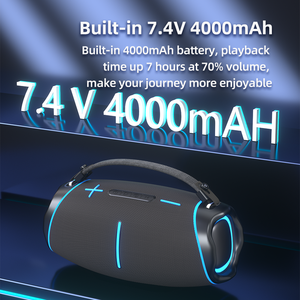 Sistema de Altavoces Portátil Logo 621 RGB de Tamaño Mediano, Subwoofer con Supergraves, Inalámbrico, para Cine en Casa, Fiestas, DJ, Discoteca, con Batería - Product Image 5