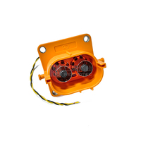 Hochspannung EV Schotteranschluss orange 2-Pin-Stecker Steckdose HVIL 200 A 50 mm Kabel