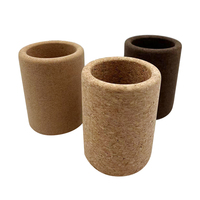 Porte-crayon en bois souple et léger, papeterie écologique en liège, 1 pièce, meilleure vente