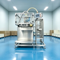 Machine de remplissage aseptique Bag-in-Box à tête unique semi-automatique multifonction 1-25L pour huile alimentaire et purée de tomate