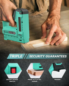 Pistola de <span class=keywords><strong>grapas</strong></span> eléctrica OEM de fábrica, pistola de clavos <span class=keywords><strong>grapadora</strong></span> 5 <span class=keywords><strong>en</strong></span> 1 inalámbrica de 3,7 <span class=keywords><strong>V</strong></span>, pistola de <span class=keywords><strong>grapas</strong></span> inalámbrica alimentada por batería de 2.0Ah <span class=keywords><strong>para</strong></span> tapicería - Product Image 3