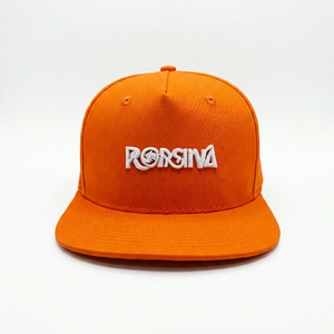 Baseball Cap Customizable Cotton Waterproof Fitted Back Embroidery Casual Sporty Sports Beach Unisex Adult Adjustable <b>Flat</b> Brim - Product Image 1
