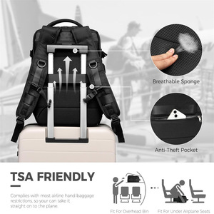 Women's <b>Backpack</b> Large Capacity Waterproof Travel School Bag With Zipper Pockets Summer 2023 - Product Image 5