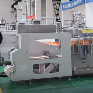 DS-240S小型企业最佳质量自动Doypack立式颗粒灌装密封贴标封盖机 - Product Image 2