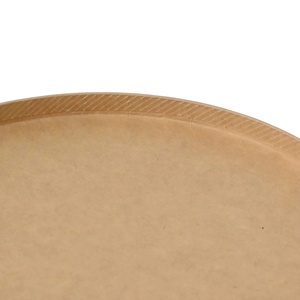 Eco-Friendly Premium Paper Bowls 1000ml Large Capacity 185mm Diameter Brown Color Round Disposable Bowls - Product Image 6