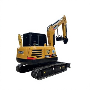 Mini-excavatrice SANY SY00C, poids opérationnel de 1,2 tonne, avec godet de creusement d'une capacité de 0,12 m³ - Product Image 1