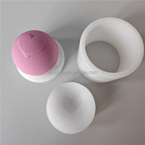 Boule de sel de bain en plastique PE 3D ronde solide en forme de boule donut shampooing barre de presse moule 2.5 pouces 6.35CM <span class=keywords><strong>bombe</strong></span> de bain savon moule - Product Image 6