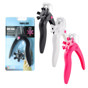Meilleur prix, mini ciseaux à ongles, couleur dégradée, noir, blanc, bleu, rose, or, métal durable, utilisation beauté, boîte de 10 pièces - Product Image 2