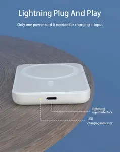 מגנטי אלחוטי טעינת כוח בנק סוללות אלחוטי Magsafing Powerbank עבור Apple iphone 12 13 סדרה