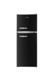 Réfrigérateur compact de style <span class=keywords><strong>vintage</strong></span> MDFR120-RE à double porte, sans givre, électrique, 116L, refroidissement par air, économie d'énergie - Product Image 4