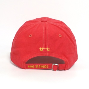 หมวกเบสบอลปักลายปรับได้ตามสั่งสำหรับคุณพ่อ หมวกแก๊ปทรงวินเทจผ้าฝ้ายซักแบบญี่ปุ่นไม่เสริมโครง - Product Image 4