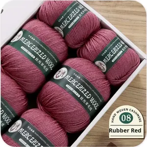 Filato di Lana Pura 100g Prezzo Lana Merino Uruguay 290 Filato di Media Spessore per Lavoro a Maglia - Product Image 6