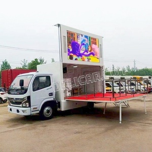 Camion publicitaire mobile Dongfeng 4x2 à écran LED couleur, panneau d'affichage LED, à vendre à bon <span class=keywords><strong>prix</strong></span> - Product Image 5