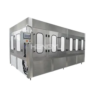 1200BPH 5 Gallon 20 litre automatic liquid filling machine 25 jerry aluminium can oil