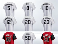 Vente flash : Maillot de baseball brodé 5 Munetaka Murakami 12 Colson Montgomery 23 Andrew Benintendi 10 Meidroth