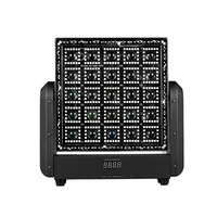 2025 nouvelles lumières de scène à tête mobile RGBW DMX512 effet de course de chevaux contrôlé avec 25 frontières 108 Source de LED clignotante double couleur