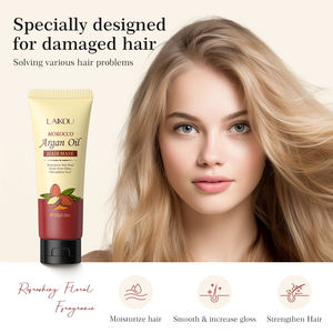 Mascarilla Capilar Hidratante Laikou con Aceite de Argán de Marruecos, <span class=keywords><strong>Oro</strong></span> Líquido para Dar Brillo al Cabello, Mascarilla OEM para el Cuidado del Cabello de Salón y Spa - Product Image 3