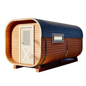 <span class=keywords><strong>Precio</strong></span> <span class=keywords><strong>de</strong></span> Fábrica, Habitación Cúbica Moderna Personalizada para Exteriores, <span class=keywords><strong>de</strong></span> Madera <span class=keywords><strong>de</strong></span> Hemlock, con Función <span class=keywords><strong>de</strong></span> Vapor Húmedo, para 2 Personas - Product Image 1