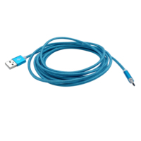 Kabel pengisi daya USB-C tipe-c USB-A panjang 10 kaki berat grosir 100% kabel pengisian daya Cepat multi-ladefel kustom 2 kabel Data