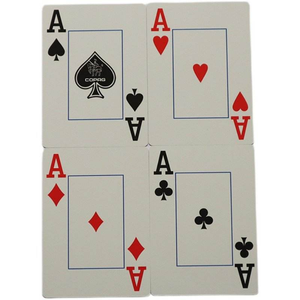 Cartes à Jouer Personnalisables en Plastique Mat Double Face, Imperméables, Résistantes à l'Usure et aux Pliures, Grandes Impressions, Logo Familial <span class=keywords><strong>Yu</strong></span>-<span class=keywords><strong>Gi</strong></span>-<span class=keywords><strong>Oh</strong></span> - Product Image 5