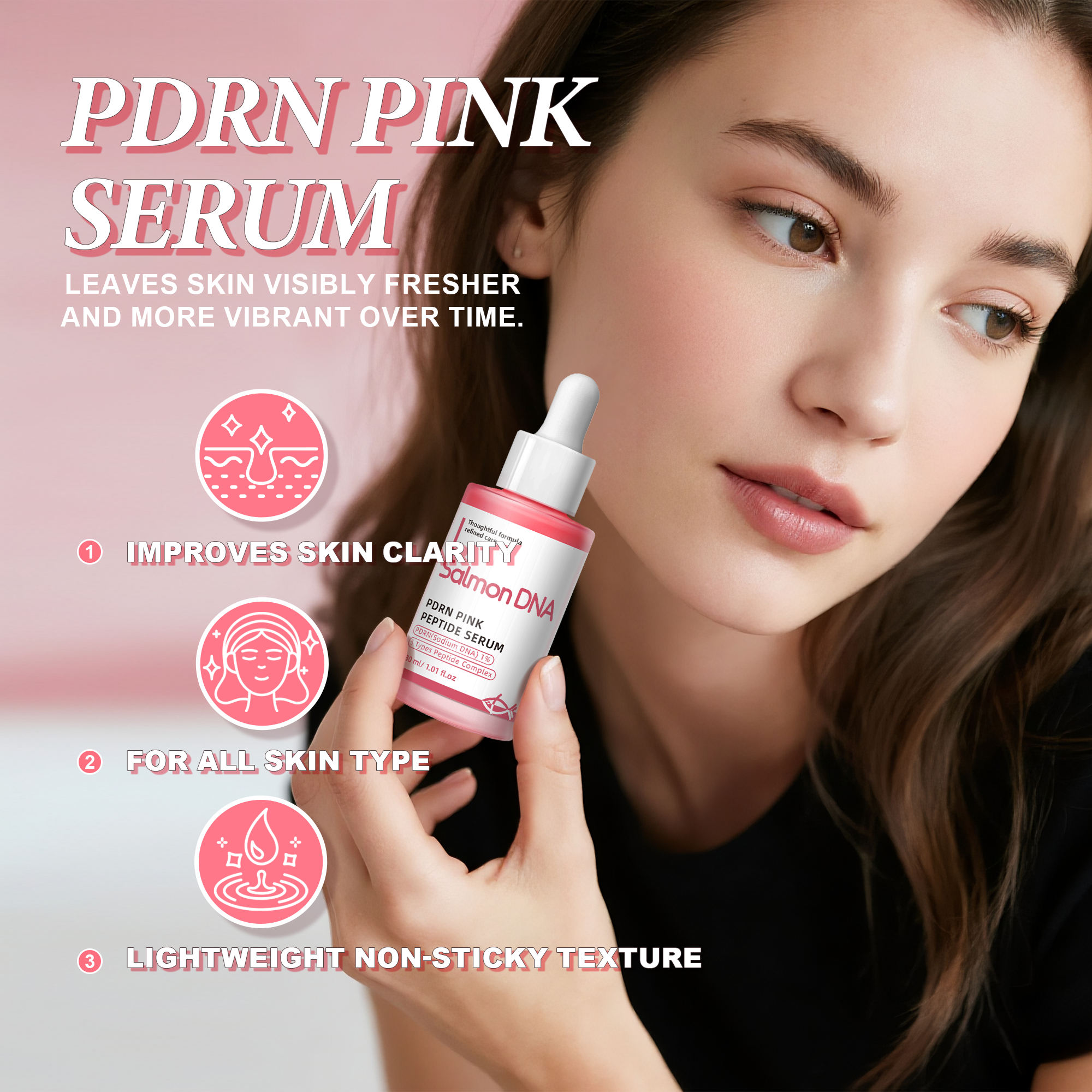 PDRN Sérum Peptide Rose