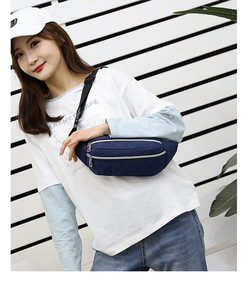 Unisex Sport Music Fashion <b>Chest</b> Bag with Zipper Closure Oxford Material Large Capacity Durable Design Shoulder Bag - Product Image 5
