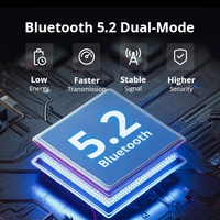 Glowbird GB2113 5.2 Balise BLE USB programmable à double mode basse consommation Eddystone iBeacon, diffusion longue portée 450m