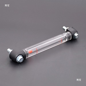 เกจวัดระดับน้ำมันอะคริลิกพร้อมกระจกมองสำหรับอุปกรณ์ระบบไฮดรอลิก - Product Image 2