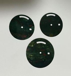 Nhà Máy Giá máu tự nhiên Đá Quay số cho đồng hồ đeo tay - Product Image 3