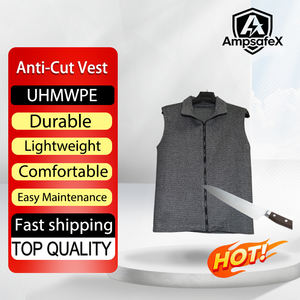 Chaleco de Seguridad Antipuñaladas Personalizable AmpsafeX al por Mayor, Material HPPE, Grado de Protección D, Equipo Táctico, Ropa Cómoda - Product Image 1