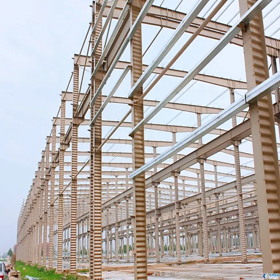 Vorgefertigte abnehmbare Stahl konstruktion Rahmen Büro wohnung Vorgefertigtes Geschäfts gebäude