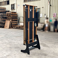 Table de billard pliable à prix d'usine, design convertible avec fonction snooker, gain de place, modèle TP-1807P