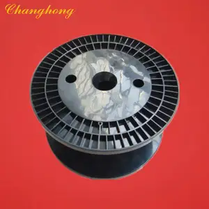 High Quality Factory Manufacturer 355mm Customized Size Pp Rohs Recycle Use Plastic Reel Wire Reel
