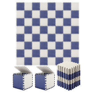 Bọt thảm sàn lồng vào nhau Tatami <span class=keywords><strong>EVA</strong></span> Câu Đố trẻ em 'chơi Thảm 30*30 60*60cm - Product Image 6