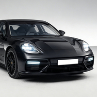 Kit Frontal Tegarry 970 Upgrade 971 1:1 (Incluye Capó + Faros Delanteros) para Panamera 970 2009-2016, Material PP, Fácil Instalación