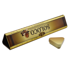Soloco kẹo Pill lưu trữ tam giác hình dạng kim loại hộp thiếc - Product Image 1