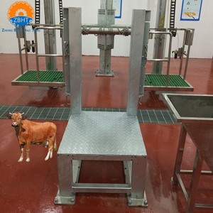 Machine à éviscérer le bétail en cuir de vachette à <span class=keywords><strong>prix</strong></span> d'usine, équipement d'abattage de bovins, machinerie d'abattoir haute efficacité pour la transformation du bétail - Product Image 4
